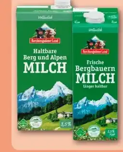 REWE Center Berchtesgadener Land Bergbauern Milch Angebot