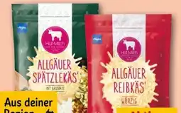 REWE Center Hof-Milch Allgäuer Reibekäse Angebot