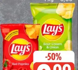Edeka Frischemarkt Lay's Kartoffelchips Angebot