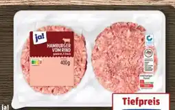 REWE Center ja! Hamburger Patties Angebot