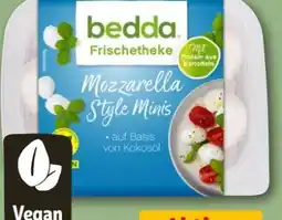 REWE Center Bedda Mozzarella Style Minis vegan Angebot
