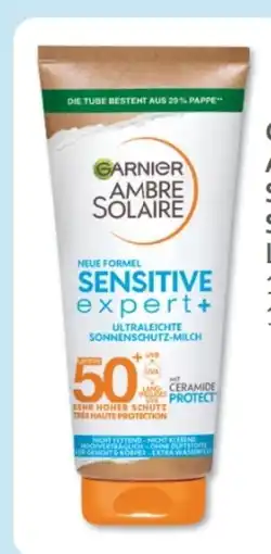 Budni Garnier Ambre Solaire Sensitive Expert Sonnencreme LSF 50+ Angebot