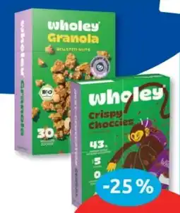 Budni Wholey Bio Müsli Angebot