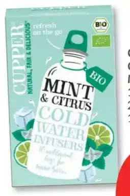 Budni Cupper Bio Cold Water Mint & Citrus Angebot