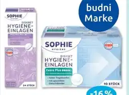 Budni Sophie Hygieneeinlagen Angebot