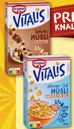 nahkauf Dr. Oetker Vitalis Schoko Müsli Angebot