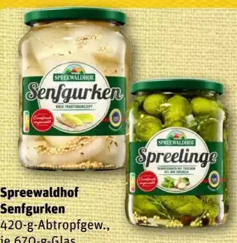 nahkauf Spreewaldhof Spreelinge Gewürzgurken Angebot