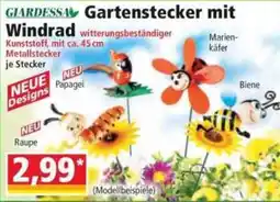 Norma GIARDESSA Gartenstecker mit Windrad Angebot