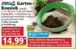 Norma Power Garden Garten-/ Bausieb Angebot