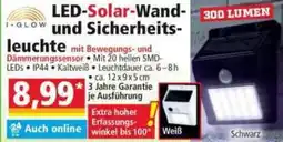 Norma I-GLOW LED-Solar-Wand- GLOW und Sicherheitseuchte Angebot
