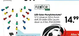 Hellweg Flector led-solar-partyleuchtenkette Angebot
