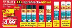 Norma BAUFIX XXL-Sprühlacke Angebot