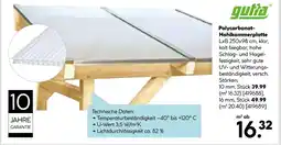 Hellweg Gutta polycarbonat-hohlkammerplatte 10 mm Angebot