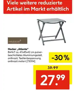 Hellweg Haveson hocker atlanta Angebot