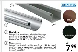 Hellweg Marley dachrinne breite 7,5-8 cm Angebot
