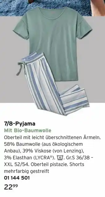 Tchibo 7/8 Pyjama Angebot