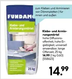 Hellweg Fundamo klebe- und armierungsmörtel Angebot