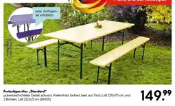 Hellweg Festzeltgarnitur standard Angebot
