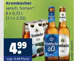 Getränkewelt Krombacher bier Angebot
