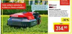 Hellweg Einhell mähroboter freelexo 500 Angebot