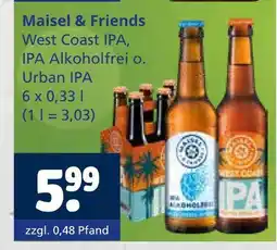Getränkewelt Maisel & friends west coast ipa Angebot