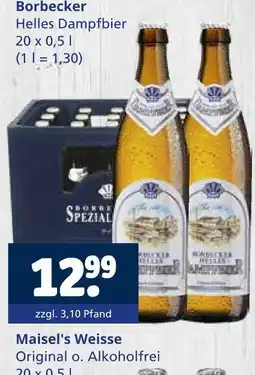 Getränkewelt Borbecker helles dampfbier Angebot