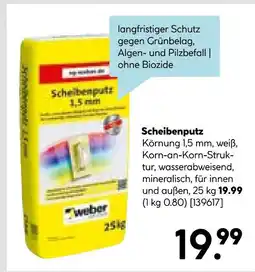 Hellweg Weber scheibenputz Angebot