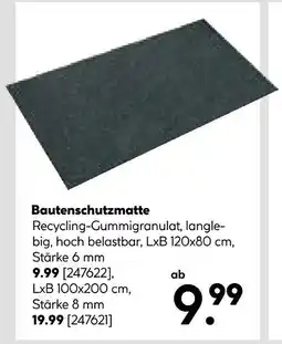 Hellweg Bautenschutzmatte 6 mm Angebot