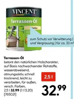 Hellweg Vincent terrassen-öl Angebot