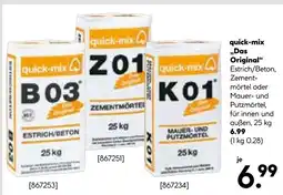 Hellweg Quick-mix „das original“ Angebot