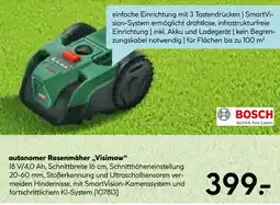 Hellweg Bosch autonomer rasenmäher visimow Angebot