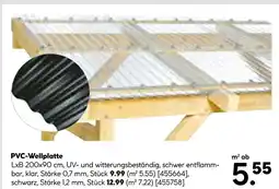 Hellweg Pvc-wellplatte klar Angebot