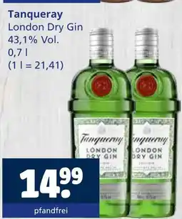 Getränkewelt Tanqueray london dry gin Angebot