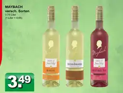 Getränkeparadies Gefromm Maybach süß & fruchtig riesling Angebot