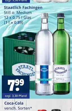 Getränkewelt Staatlich fachingen still Angebot