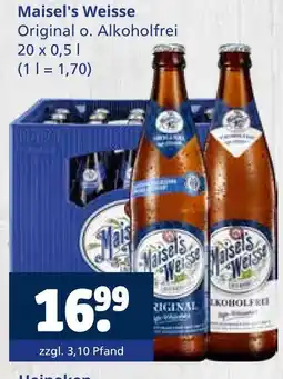 Getränkewelt Maisel's weisse original Angebot