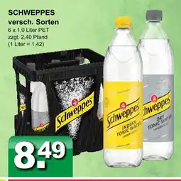 Getränkeparadies Gefromm Schweppes indian tonic water Angebot