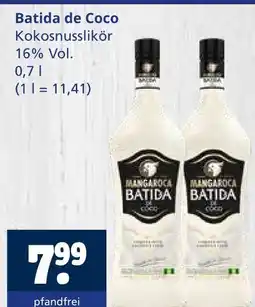Getränkewelt Mangaroca batida de coco Angebot