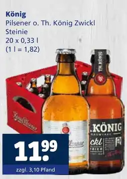 Getränkewelt König pilsener Angebot