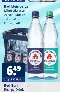 Getränkewelt Bad meinberger mineralwasser classic Angebot