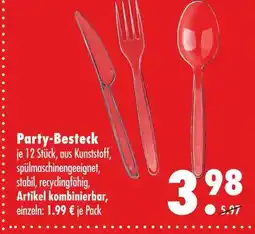 Mäc Geiz Party-besteck Angebot