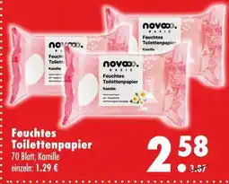 Mäc Geiz Novoo basic feuchtes toilettenpapier Angebot
