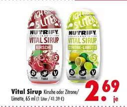 Mäc Geiz Nutrify vital sirup Angebot
