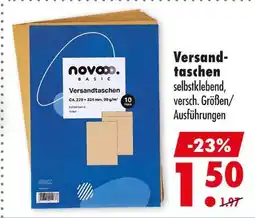 Mäc Geiz Novoo basic versandtaschen Angebot