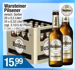 Getränke City Warsteiner pilsener Angebot