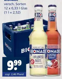 Getränkewelt Bionade holunder blüte Angebot