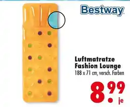 Mäc Geiz Bestway luftmatratze fashion lounge Angebot