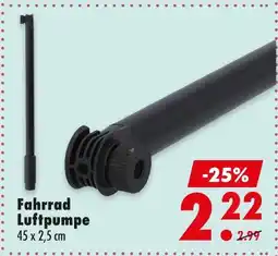 Mäc Geiz Fahrrad luftpumpe Angebot
