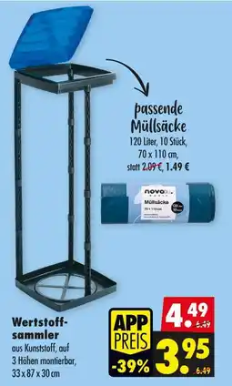 Mäc Geiz Wertstoffsammler Angebot