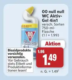 Combi Wc aktiv-gel 4in1 Angebot